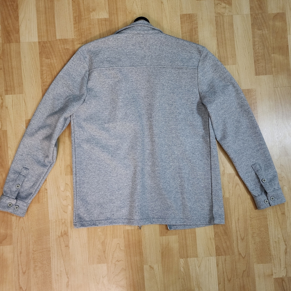 Boohooman jacket in gray